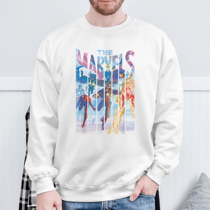 Marvel The Marvels Comic Book Cover 1 Sweatshirt Gifts for Old Men