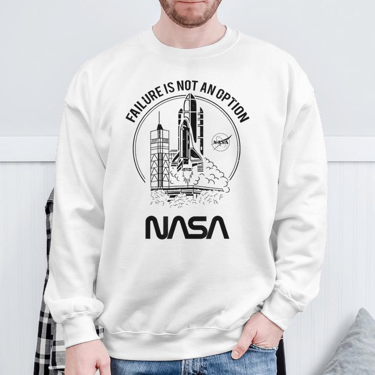 Nasa の失敗は許されない スペース シャトル スウェットシャツ 高齢者への贈り物