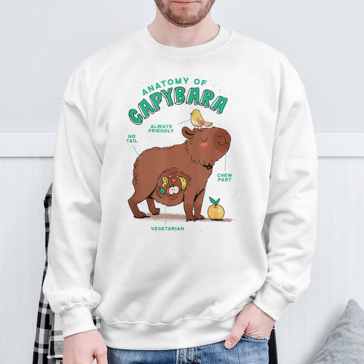 Natural Science Textbook Anatomy Water Pig Sweatshirt Gifts for Old Men