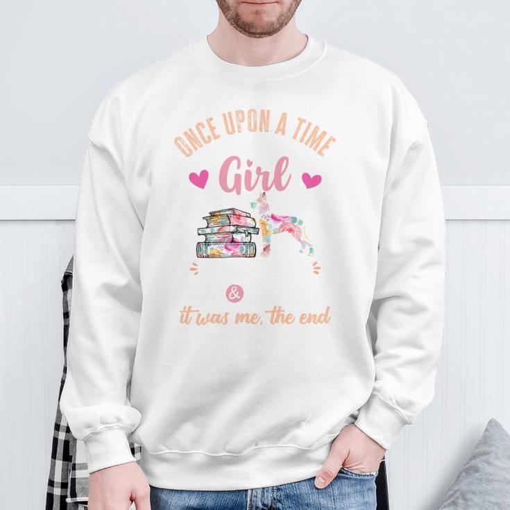Once Upon a Girl Who Loved Great Danes & Books Sweatshirt Gifts for Old Men Once Upon a Girl Who Loved Great Danes & Books Sweatshirt Gifts for Old Men