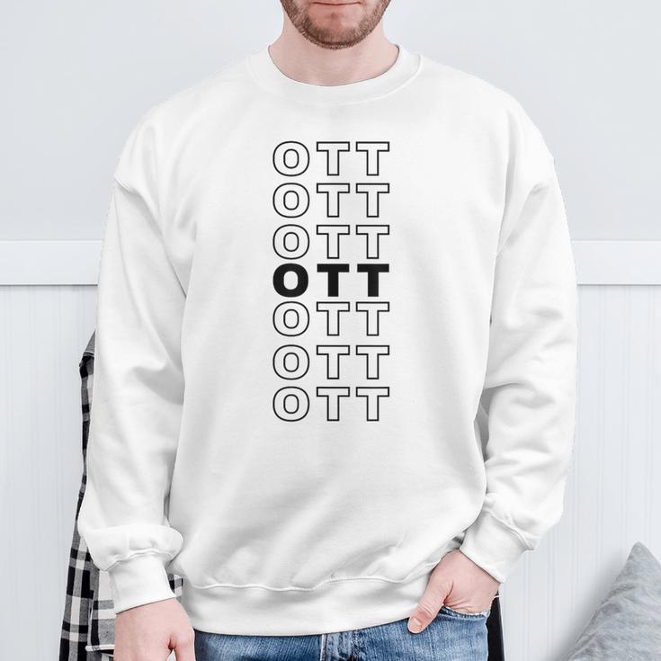 Ott Proud Family レトロ 再会 姓 姓 スウェットシャツ 高齢者への贈り物