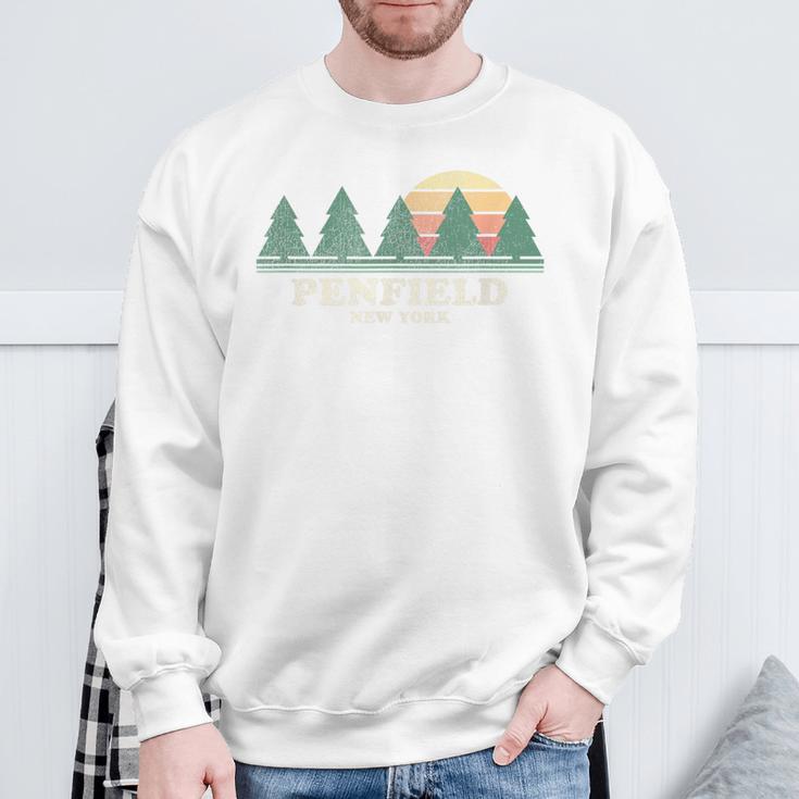 Penfield Ny ヴィンテージ スローバック レトロ 70年代デザイン スウェットシャツ 高齢者への贈り物