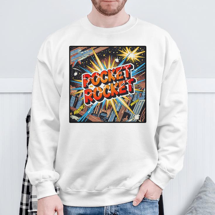 Pocket Rocket Comic Book Style Premium Tri-Blend Sweatshirt Gifts for Old Men Pocket Rocket Comic Book Style Premium Tri-Blend Sweatshirt Gifts for Old Men