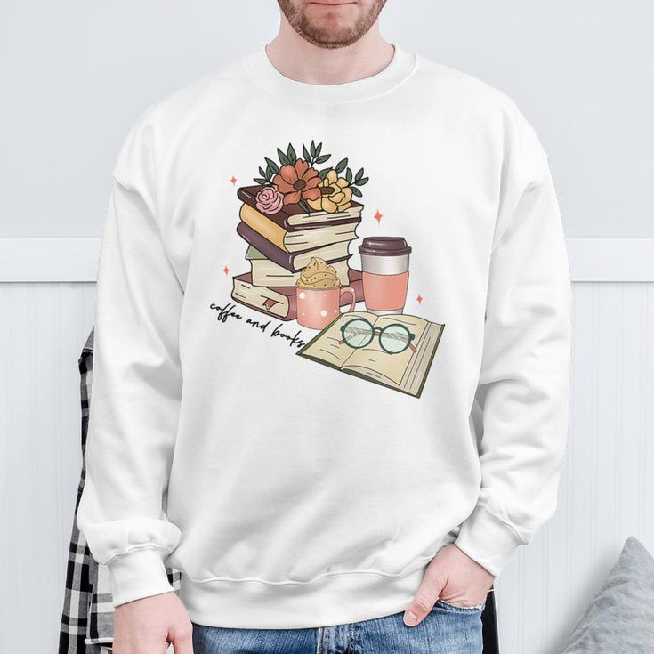 Read Books Drink Coffee For Women Premium Tri-Blend Sweatshirt Gifts for Old Men