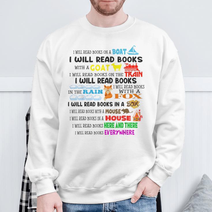 Read My Shirt Day For Kids Boy Girls i Will Read Books Sweatshirt Gifts for Old Men Read My Shirt Day For Kids Boy Girls i Will Read Books Sweatshirt Gifts for Old Men