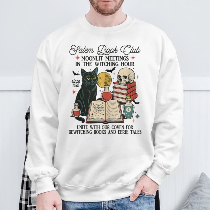 Reading Book Lover Witch Massachusetts Salem Book Club Sweatshirt Gifts for Old Men Reading Book Lover Witch Massachusetts Salem Book Club Sweatshirt Gifts for Old Men