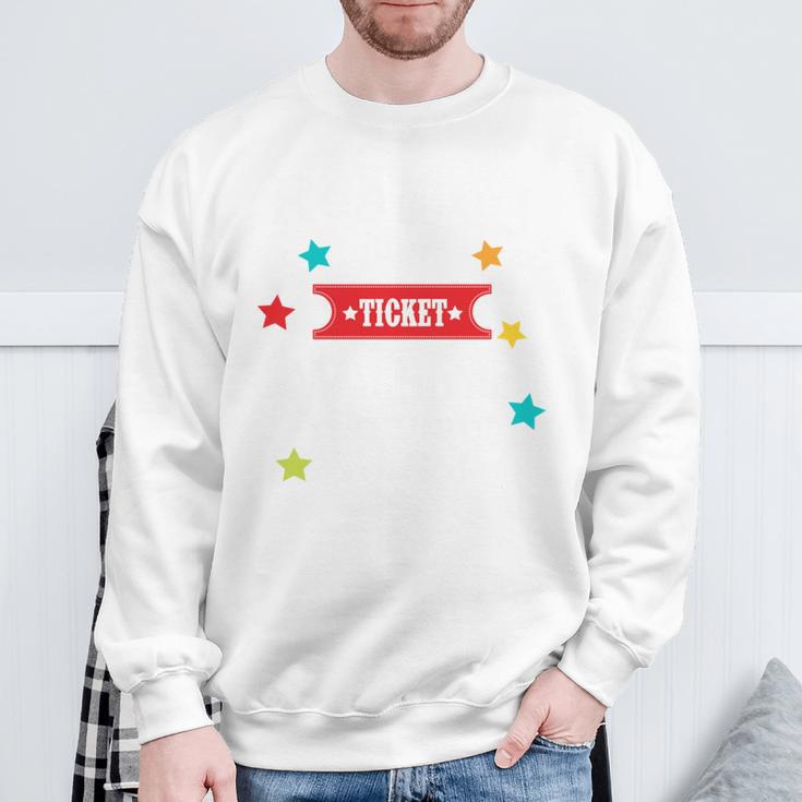 Reading Is a Ticket To Wherever Fun Book Read Library Sweatshirt Gifts for Old Men
