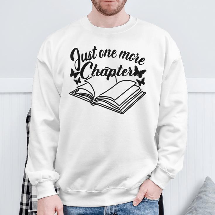 Reading Women Girls Just One More Chapter Book Lover Sweatshirt Gifts for Old Men Reading Women Girls Just One More Chapter Book Lover Sweatshirt Gifts for Old Men