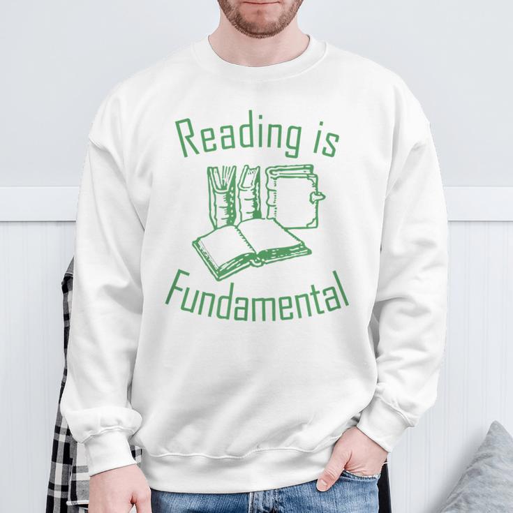 Retro Book Club Reading Is Fundamental Readers Sweatshirt Gifts for Old Men Retro Book Club Reading Is Fundamental Readers Sweatshirt Gifts for Old Men