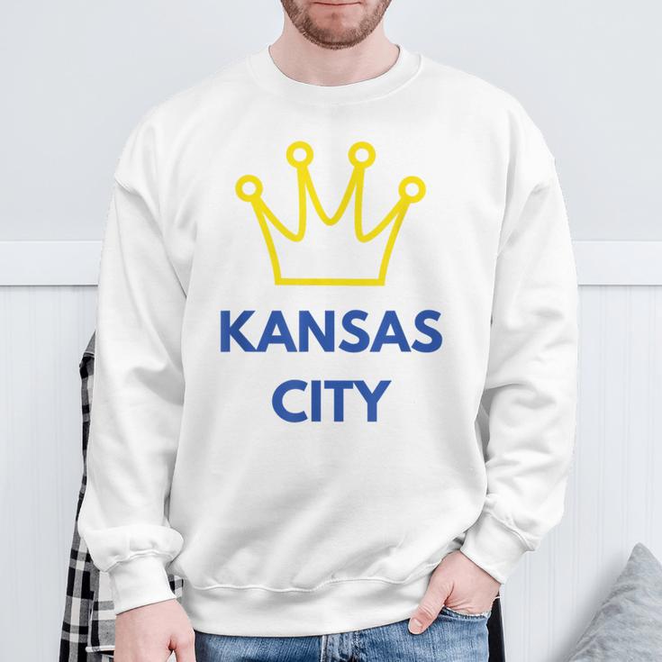 Royal Kc ファンカンザスシティクラウン スウェットシャツ 高齢者への贈り物