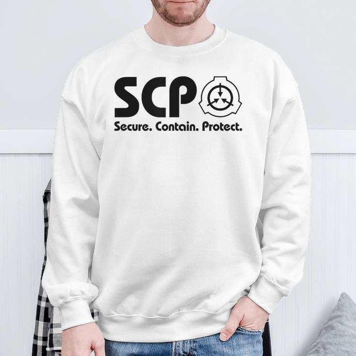 ScpecureContainProtect-Cp Foundation スウェットシャツ 高齢者への贈り物