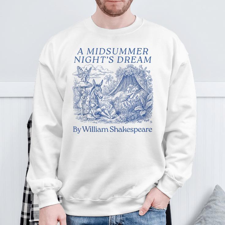 Shakespeare A Midsummer Night's Dream Cute Book Lover Sweatshirt Gifts for Old Men
