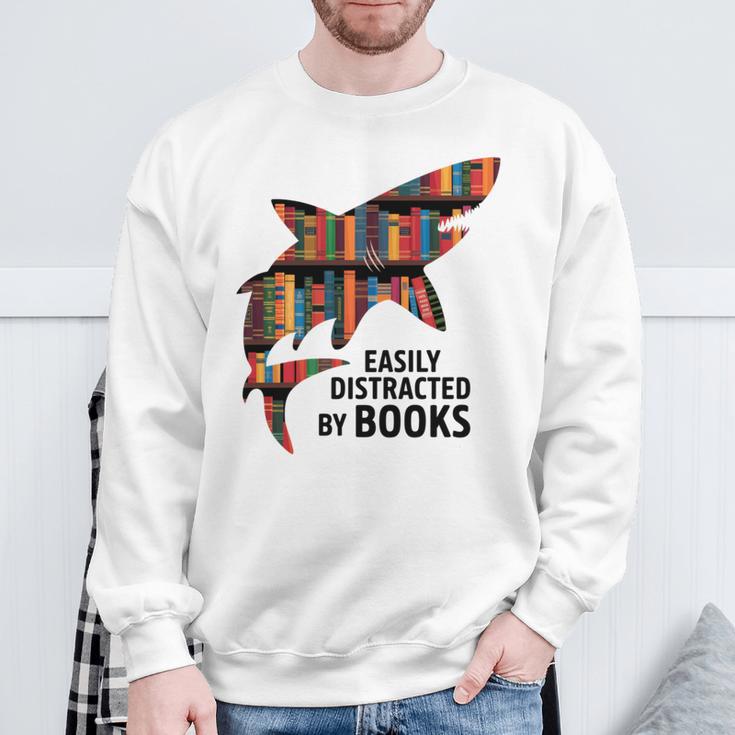 Shark Costume Teens Books Nerds Shark Stuffed Animal Sharks Sweatshirt Gifts for Old Men Shark Costume Teens Books Nerds Shark Stuffed Animal Sharks Sweatshirt Gifts for Old Men