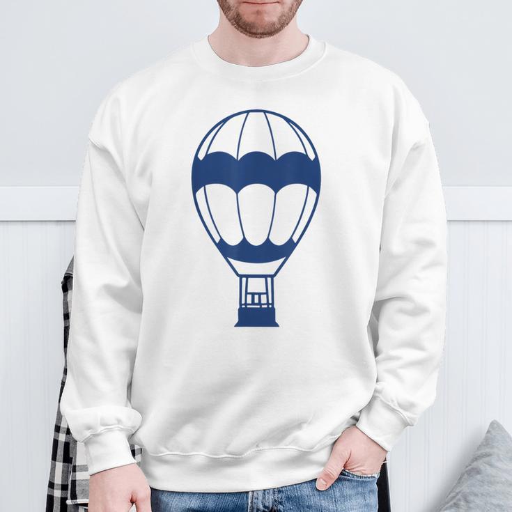 Simple Hot Air Balloon 熱気球 面白い シンプル ミニマリスト 気球 熱気球 スウェットシャツ 高齢者への贈り物