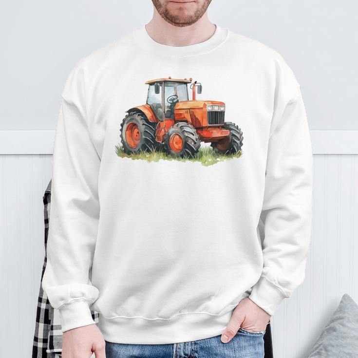Snirt トラクターtシャツ、トラクター、トラクターコーヒーマグ スウェットシャツ 高齢者への贈り物
