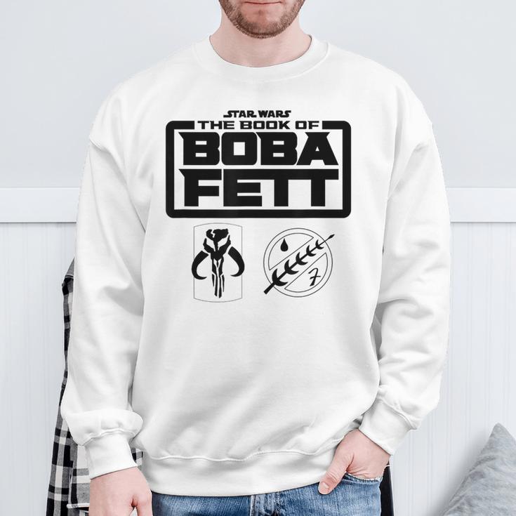 Star Wars The Book Of Boba Fett Armor Symbols V-2 Sweatshirt Gifts for Old Men