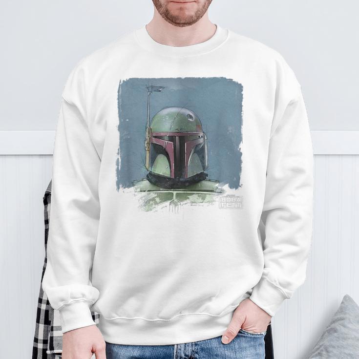 Star Wars The Book Of Boba Fett Vintage Portrait Sweatshirt Gifts for Old Men