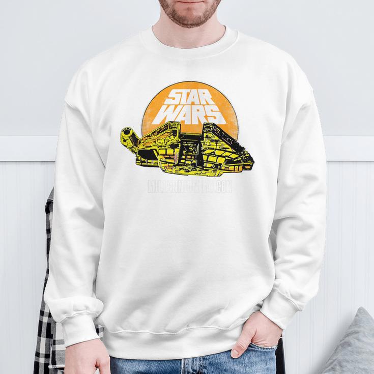 Star Wars Millennium Falcon Comic Book Style T-Shirt Sweatshirt Gifts for Old Men Star Wars Millennium Falcon Comic Book Style T-Shirt Sweatshirt Gifts for Old Men