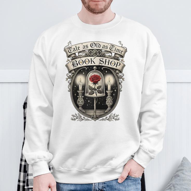 Tale As Old As Time Rose Readers Reading Books Sweatshirt Gifts for Old Men