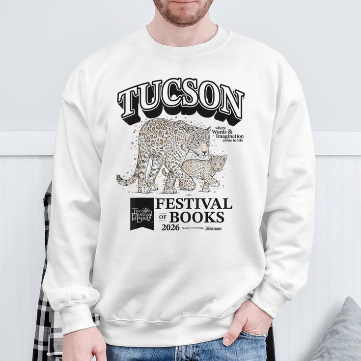 Tucson Festival Of Book Merch TFOB 2026 Critter Jaguar Sweatshirt Gifts for Old Men