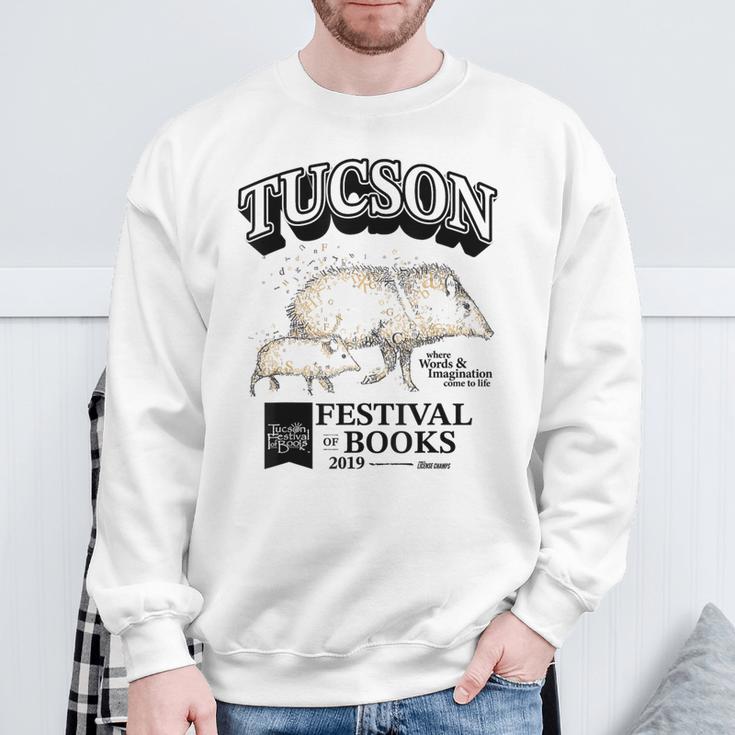 Tucson Festival Of Books TFOB 2019 Javelina Mascot Sweatshirt Gifts for Old Men Tucson Festival Of Books TFOB 2019 Javelina Mascot Sweatshirt Gifts for Old Men