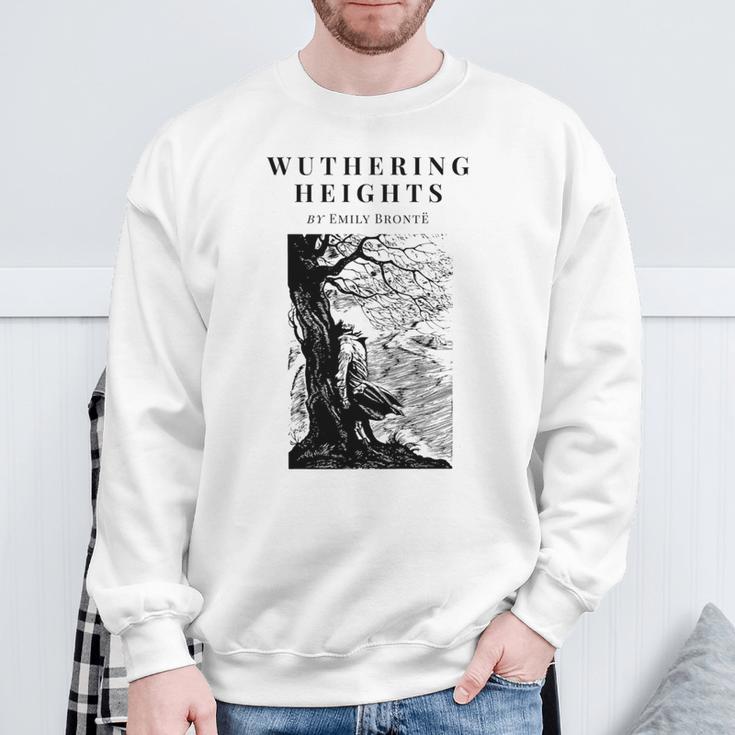 Wuthering Heights By Emily Bronte Vintage Book Cover Premium Tri-Blend Sweatshirt Gifts for Old Men Wuthering Heights By Emily Bronte Vintage Book Cover Premium Tri-Blend Sweatshirt Gifts for Old Men