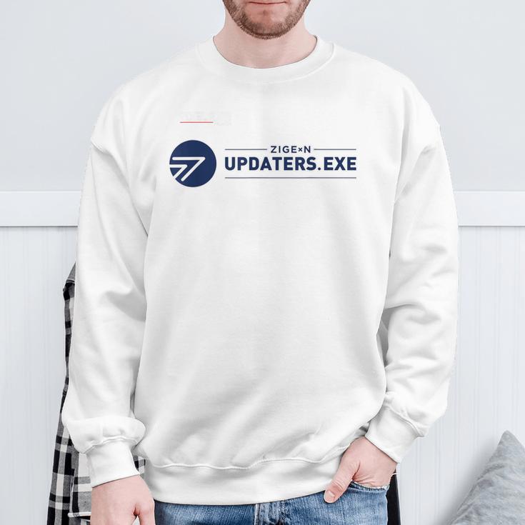 Zigexn UpdatersExe_23_中元聡師 スウェットシャツ 高齢者への贈り物