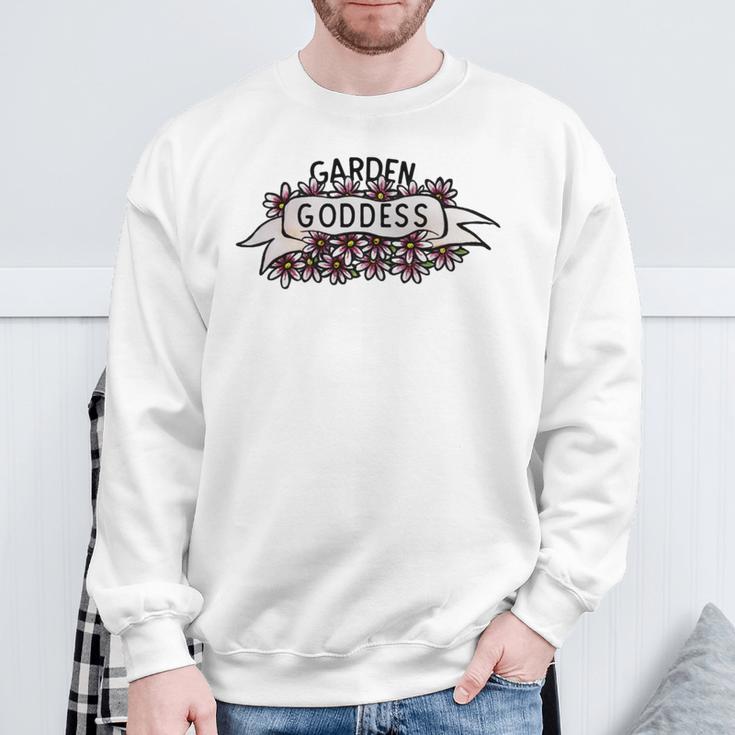 ガーデンゴッデス キュート 長袖tシャツ スウェットシャツ 高齢者への贈り物