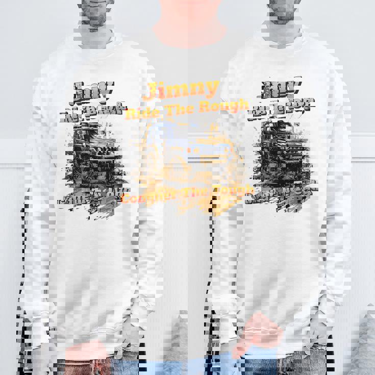 ジムニー 4X4 オフロード トラック スウェットシャツ 高齢者への贈り物