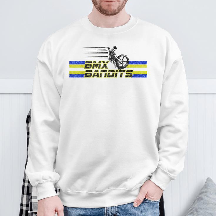ダメージ加工 80年代 Bmx Bandits スウェットシャツ 高齢者への贈り物