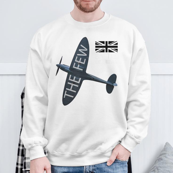バトルオブブリテン イギリス空軍航空機 スピットファイア The Few War 飛行機 スウェットシャツ 高齢者への贈り物