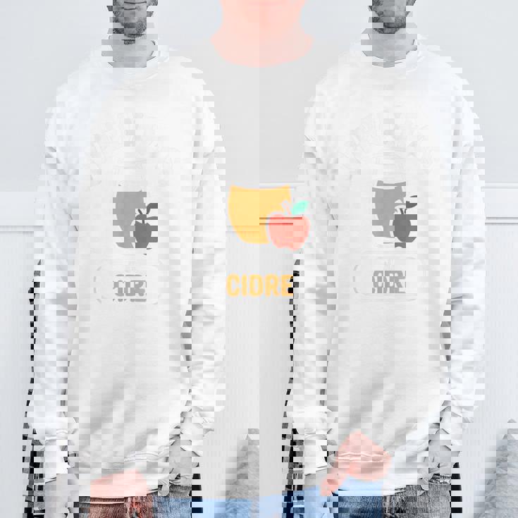フランスのj'peux Pas J'ai Cidre Cider Lovers スウェットシャツ 高齢者への贈り物