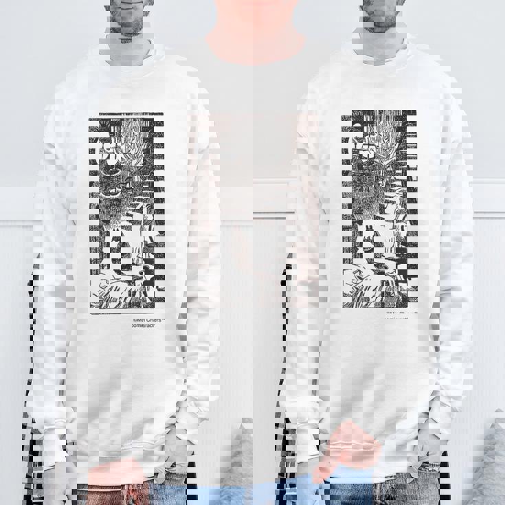 ムーミン 真夜中に起きる ムーミン谷の冬 スウェットシャツ 高齢者への贈り物