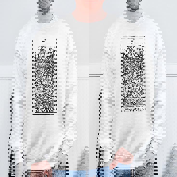 皇后タロットカード スウェットシャツ 高齢者への贈り物