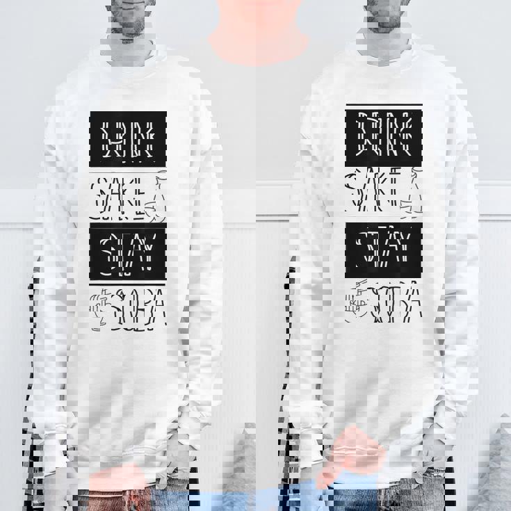 酒飲みそばそば Drinkake Andtayoba スウェットシャツ 高齢者への贈り物