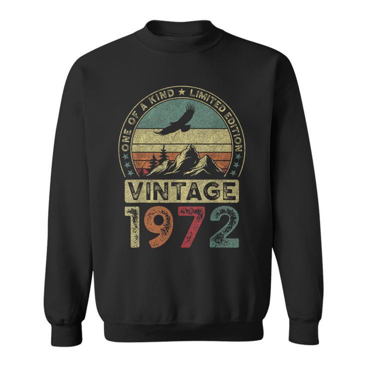 1972年ヴィンテージ、限定版、54歳の誕生日、54歳 スウェットシャツ