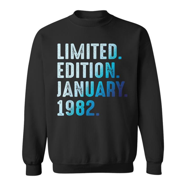 1982年1月 1982年誕生日1982年限定版 スウェットシャツ
