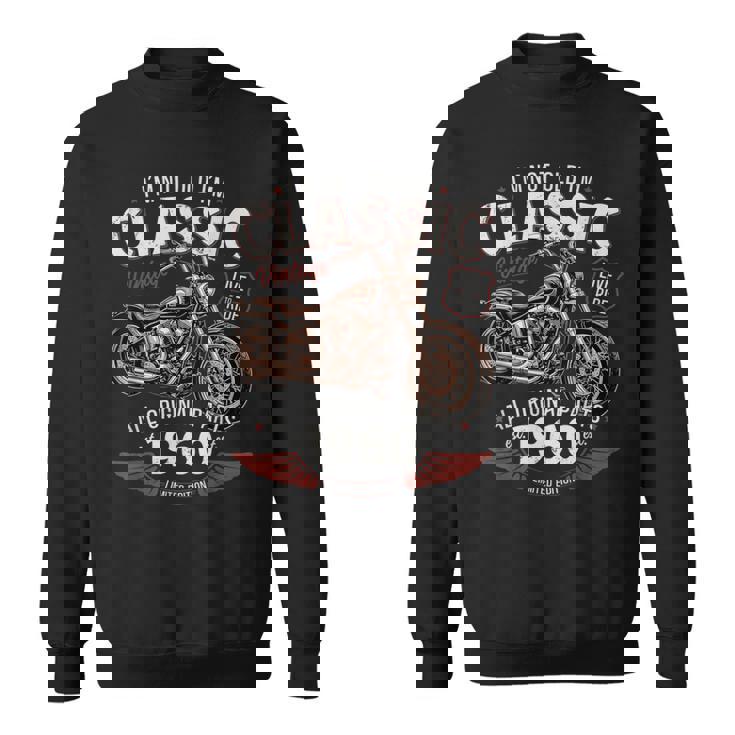 66 歳の誕生日男性オートバイ バイクに乗る人 1960 スウェットシャツ