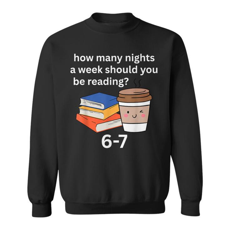 67 Meme English Teacher Reading Book Lover Humor Sweatshirt