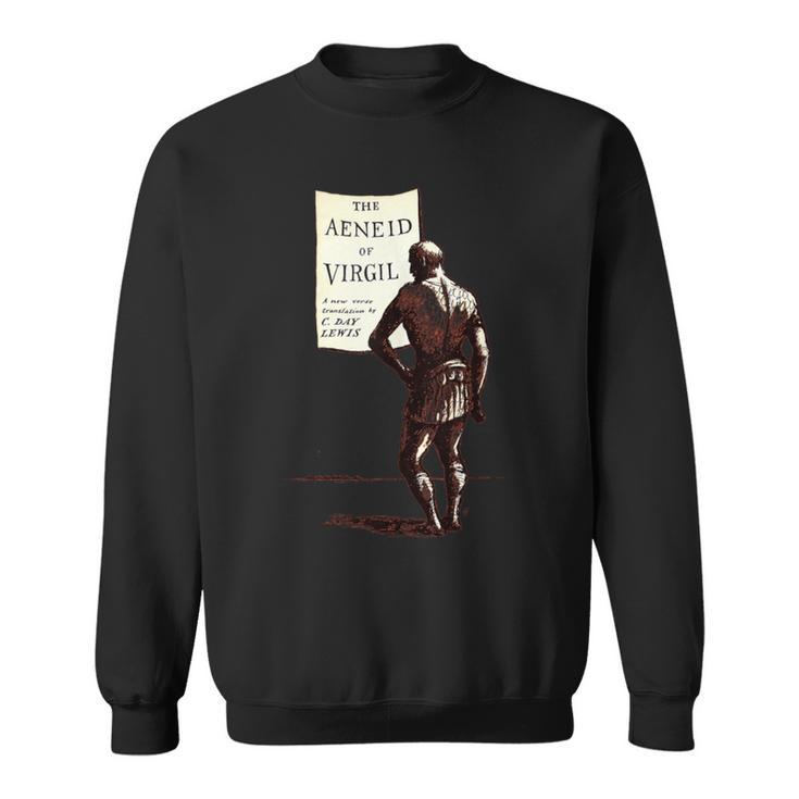 The Aeneid Virgil Vintage Book Cover Sweatshirt