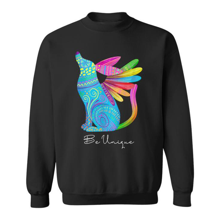 Alebrije Mexicano Perro -E Único Y Diferente México Frase Camisa de entrenamiento