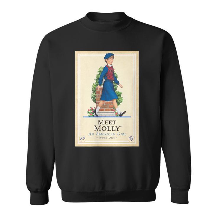 American Girl Meet Molly Book Cover Sweatshirt