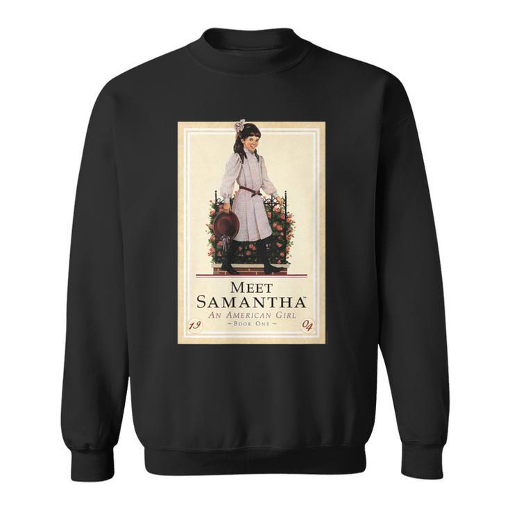 American Girl Meet Samantha Book Cover Sweatshirt
