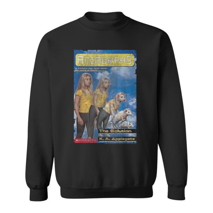 Animorphs The Solution Opossum Transformation Book Cover Sweatshirt