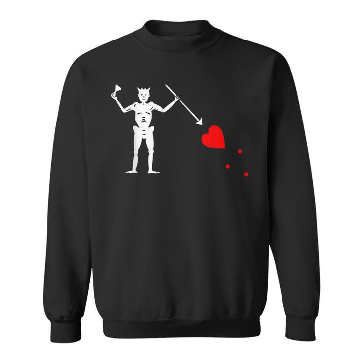 Avec Drapeau Pirate Jolly Roger De Barbe Noire Sweater e