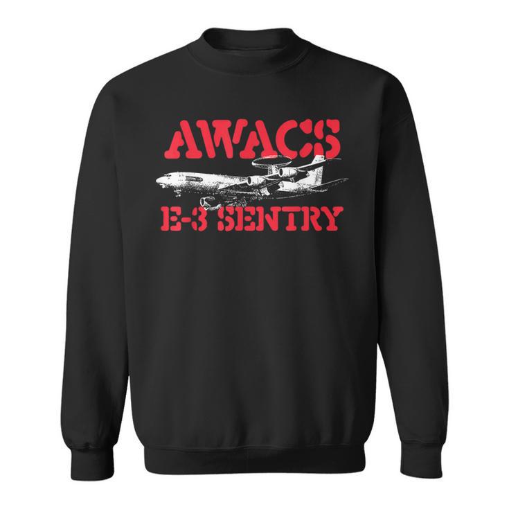 Awacs E-3Entry 米軍パイロット貨物機 スウェットシャツ