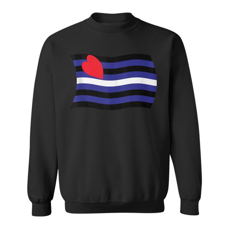 Bandera Ondulada De Cuero Orgullo Bondageadismo Masoquismo Bdsm In Mangas Camisa de entrenamiento
