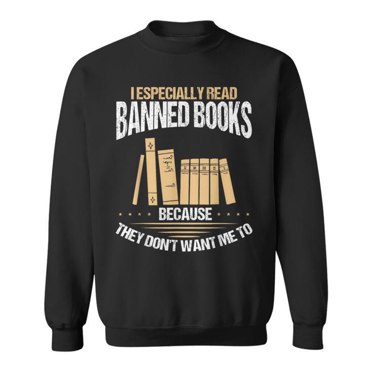 Banned Book Set Book Lover Banned Book List Librarian Sweatshirt