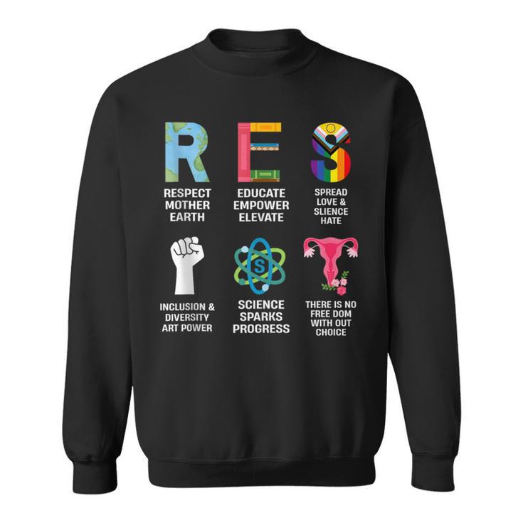 Banned Books Reproductive Lgbt Rights Social Justice Resist Sweatshirt