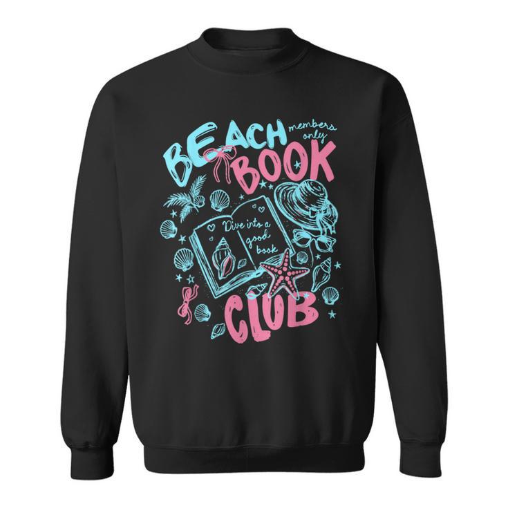 Beach Book Club Seashell Starfish Summer Vacation Hawaii Sweatshirt